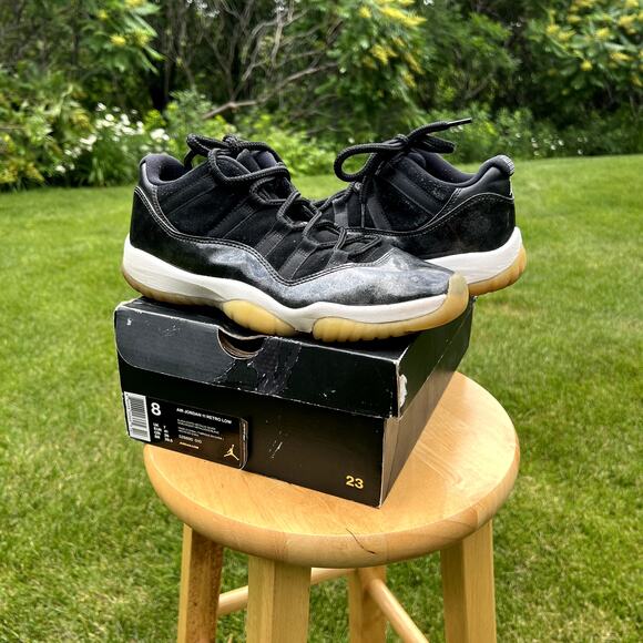 Nike Air Jordan 11 Retro Low Barons Men\'s Sneakers - Size 8 - Ships Now main image 6